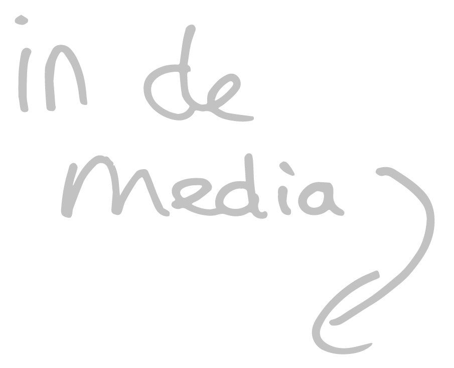 In de media